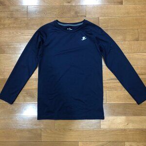 Devoropa Compression Thermal Long Sleeve Pullover Navy Shirt Size XL